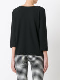 three-quarters sleeve T-shirt