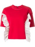 ruffle sweatshirt