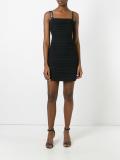 ribbed fitted dress