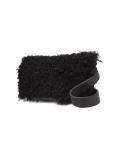 fur detail belt 