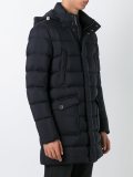 hooded puffer jacket