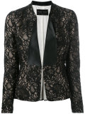 lace flared jacket
