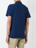 embroidered logo polo shirt