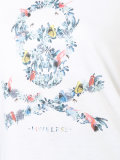 skull print T-shirt