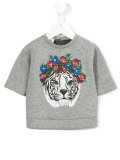 tiger print T-shirt 