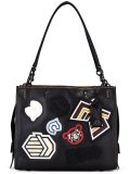 multi patch tote 