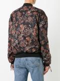 floral print bomber jacket
