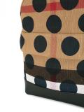 House Check polka dot backpack