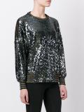 sequin embellished top