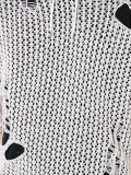distressed knit T-shirt 
