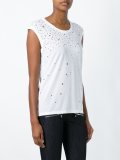 'stars' cut-off detailing T-shirt
