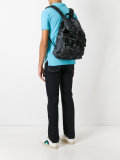 camouflage print backpack