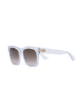 square frame glitter sunglasses