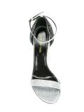 embellished heel sandals