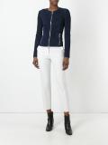 suede zip jacket 