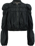 ruffled lightweight jacket
