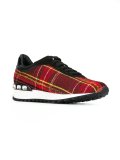 checked sneakers