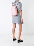embossed medium backpack
