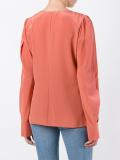 keyhole detail blouse 