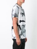 abstract print T-shirt
