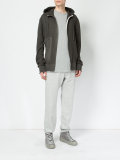 high waist cuffed joggers