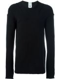 exposed seam sweatshirt
