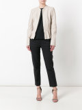 peplum hem jacket