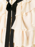 flounce long sleeve shirt