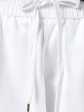 drop-crotch sweatpants