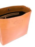 embossed logo shoulder bag