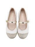 contrast toe cap ballerinas