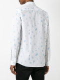 water drops print shirt 