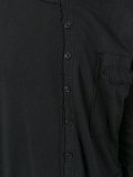 path pockets buttoned dress