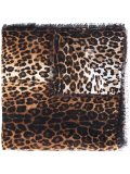 leopard print scarf