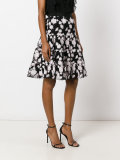 embroidered flower skirt 