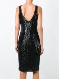 sequin embellished shift dress