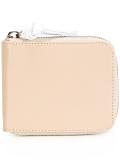zipped square wallet