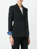 lace cuff blazer