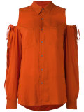cold shoulder blouse