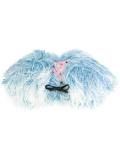 'Muffin Tops' shearling collar