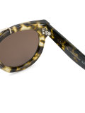 tortoiseshell preppy Havana sunglasses