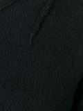 exposed seam sweatshirt