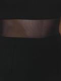 sheer detailing long dress