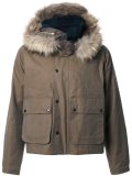 furred collar sport jacket