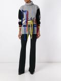 turtleneck fringed jumper
