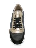 panelled sneakers