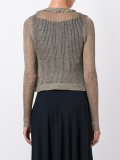 cropped cardigan