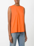 draped back top