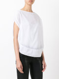 curved hem top
