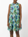 Anemone print mini dress